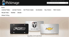 Desktop Screenshot of ipickimage.com